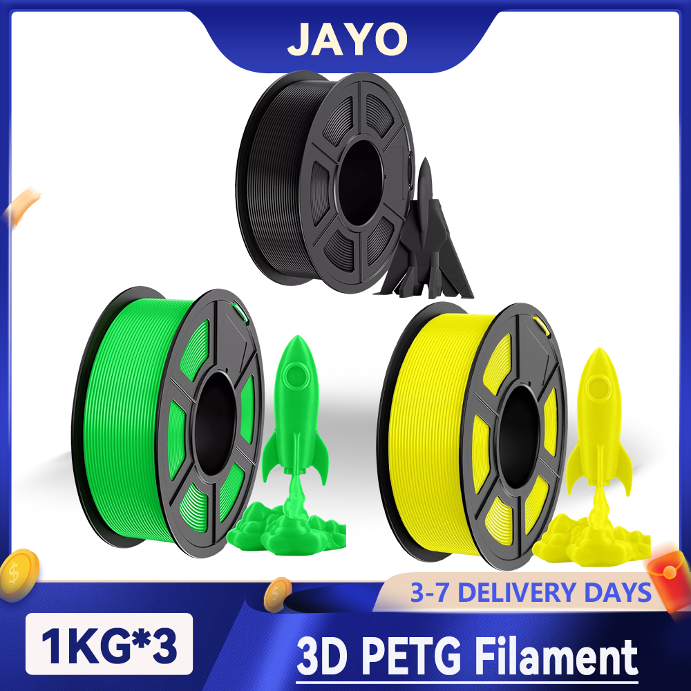3D Printing Fdm - JAYO 3롤 3D PETG 필라멘트 1.75mm