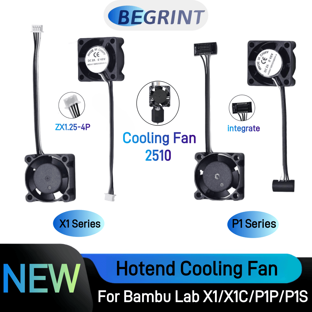 3D Printing Laboratory - 2510 팬, Bambu Lab X1/P1 핫엔드