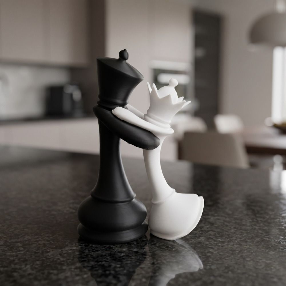 3D Printing Chess - 창의적인 3D 프린팅 체스 조각상 집