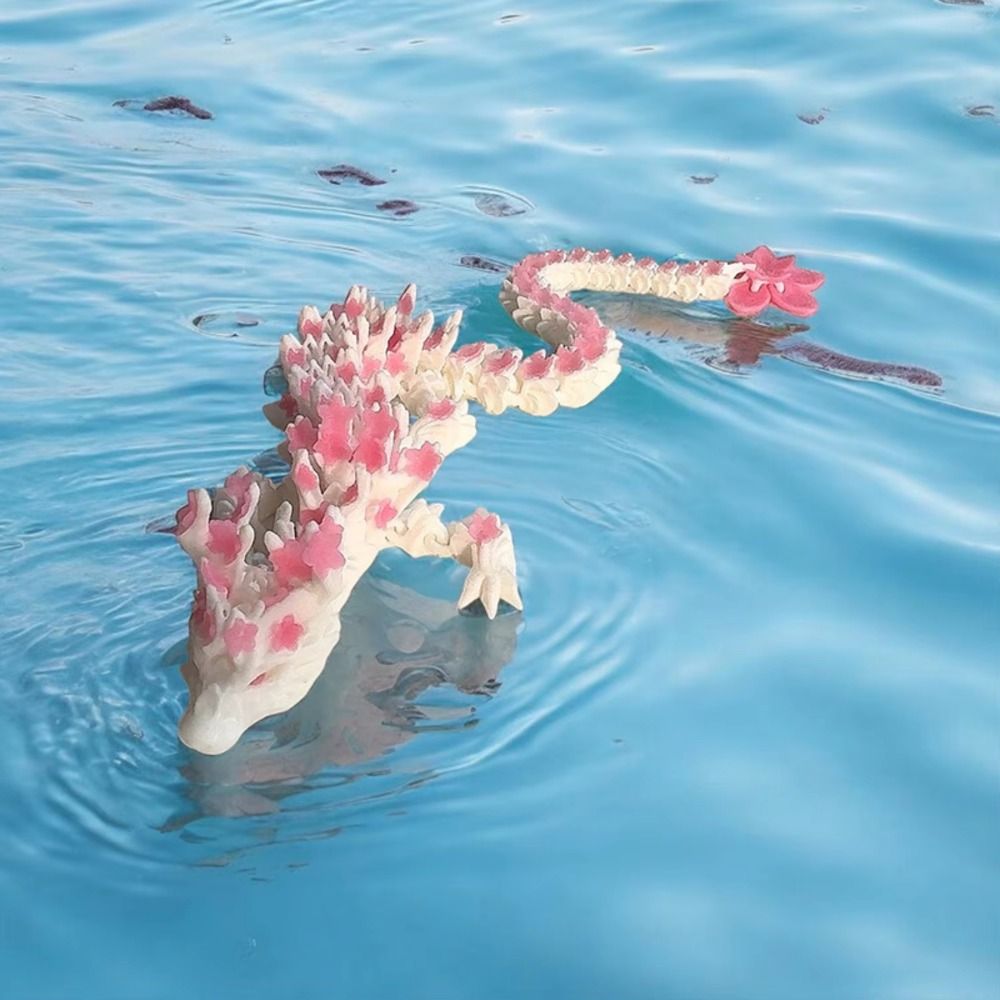 3D Printing Dragon - 시뮬레이션된 눈을 가진 3D 프린팅 드래곤,