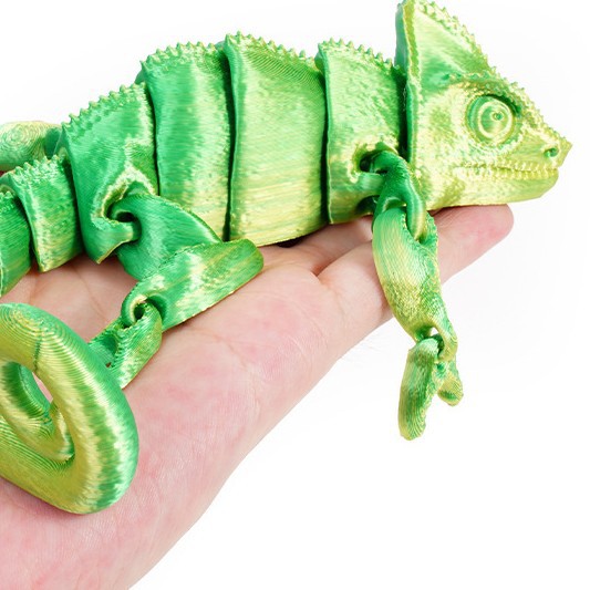 3D Printing Lizard - 패션 3D 프린팅 드래곤 카멜레온 다관절