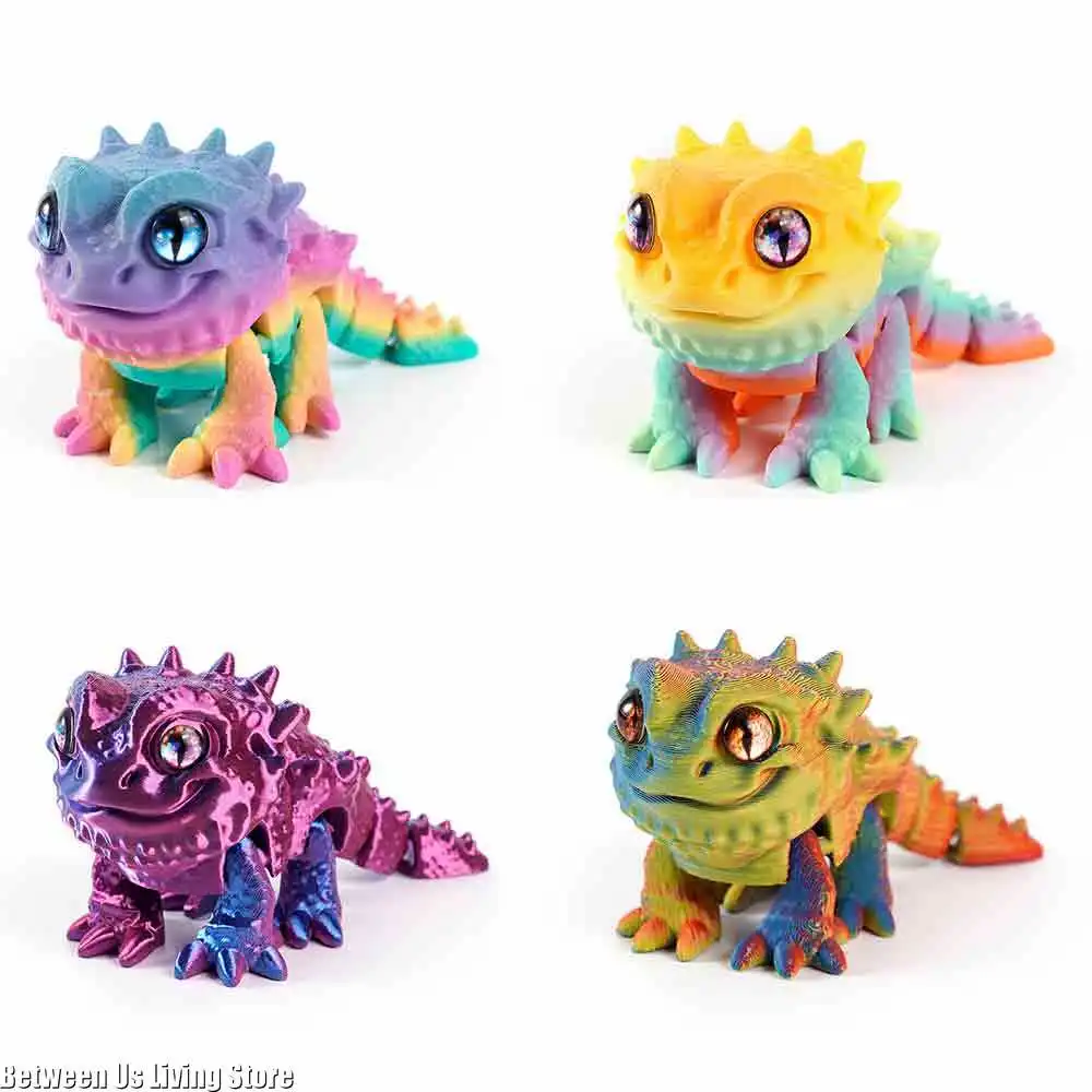 3D Printing Lizard - 3D 인쇄 장난감 모델 갈기 사자