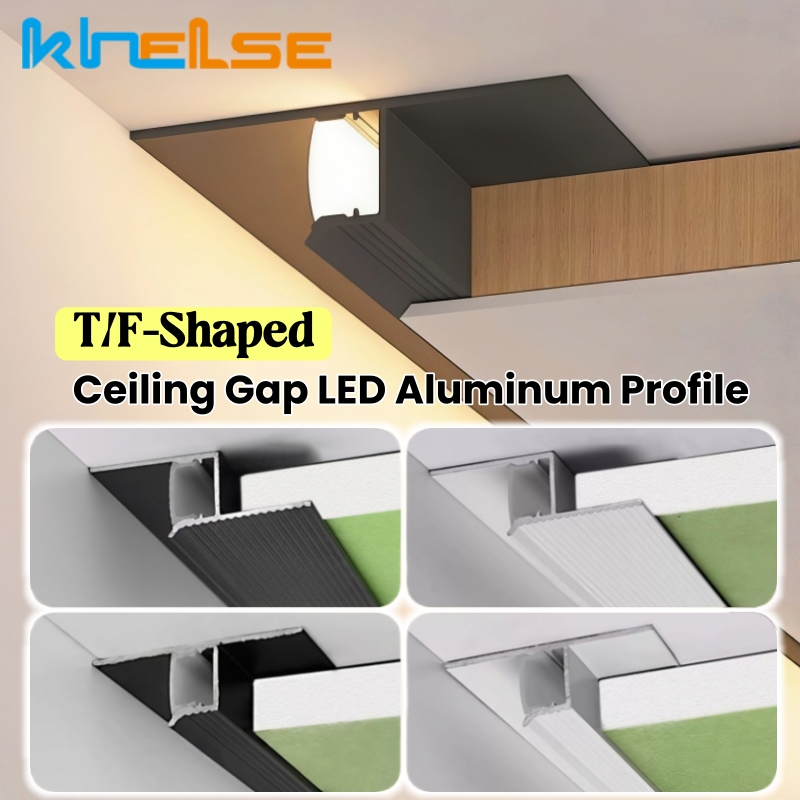 3D Printing Z Offset - T/Z형 숨김형 천장 틈새 트림 LED