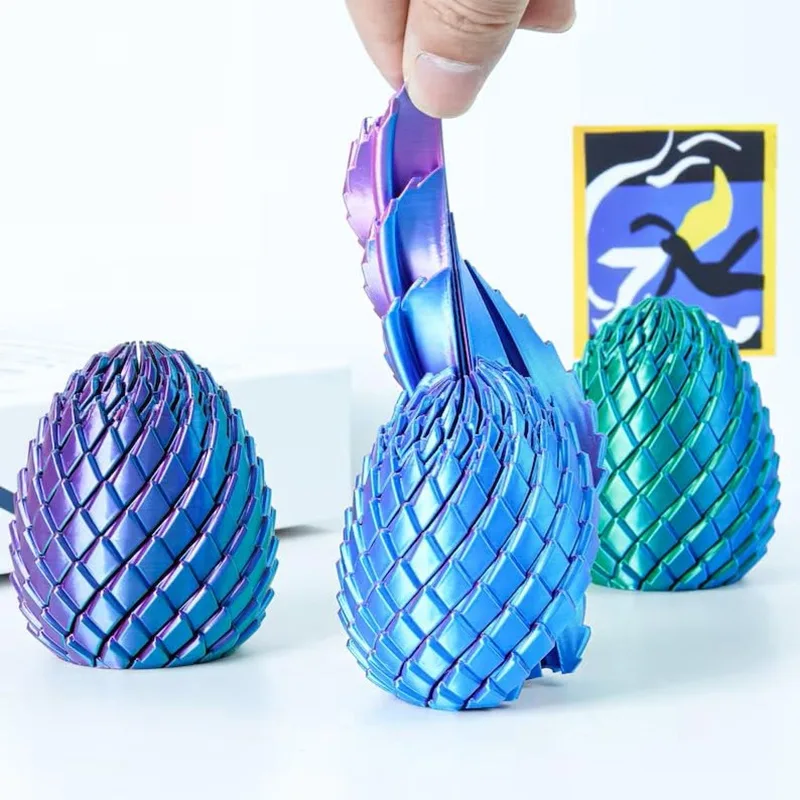 3D Printing Gears - 3D 프린팅 드래곤 에그 트위스트 피젯