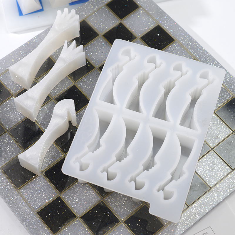 3D Printing Chess - 큰 국제 체스 모양 수지 금형