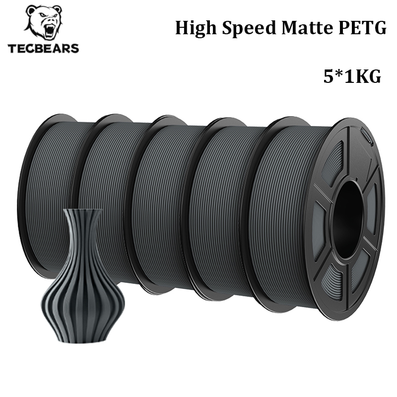 3D Printing Fdm - TECBEARS 고속 무광 PETG 3D 필라멘트