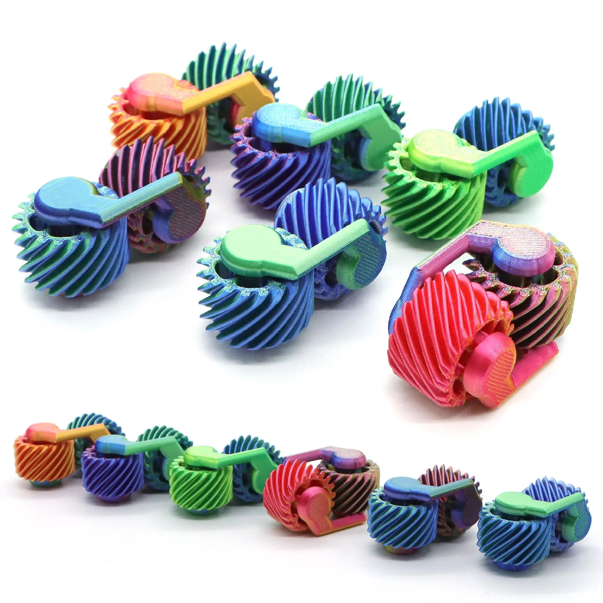 3D Printing Gears - 인기 있는 3D 프린팅된 손가락 기어