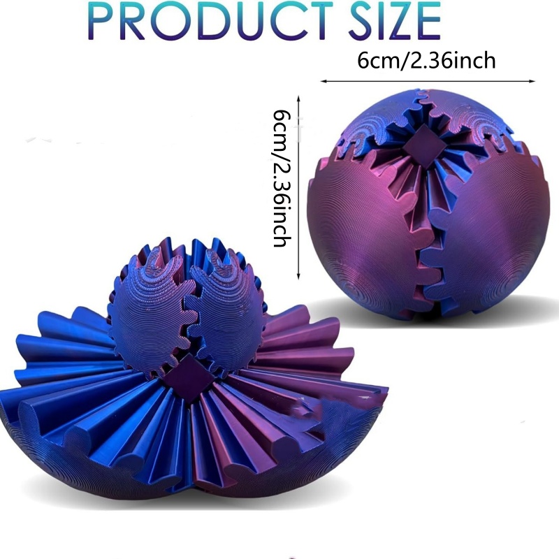 3D 프린팅 기어볼 스핀 감압 기어볼 손가락 끝 불안  - 3D Printing Gears 리뷰 및 가격