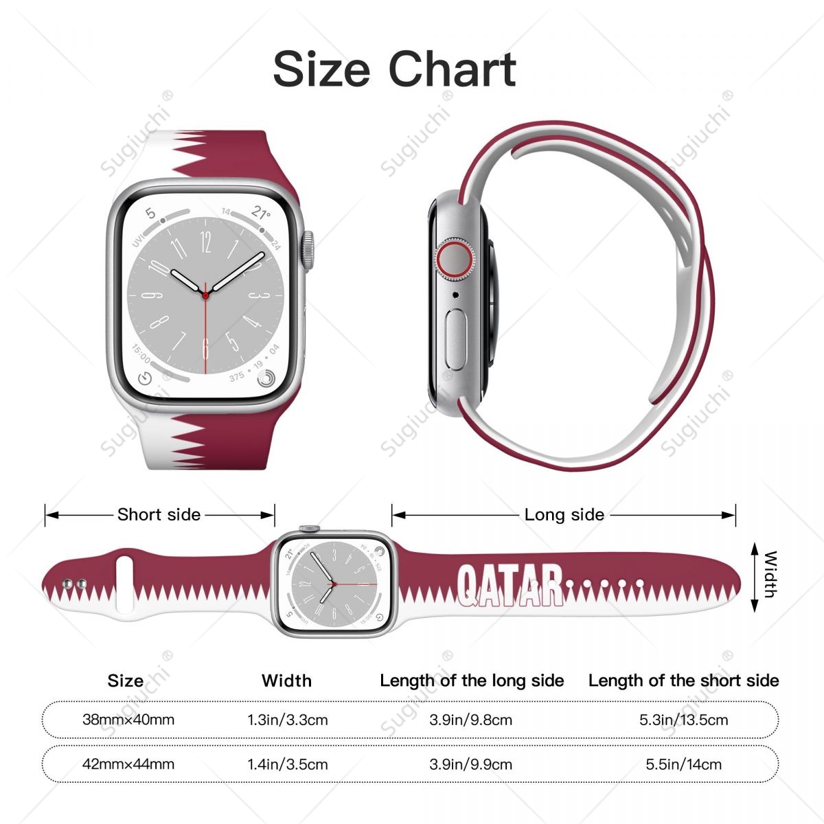 Apple Watch Band Ultra 2 용 남녀  - 3D Printing Qatar 리뷰 및 가격