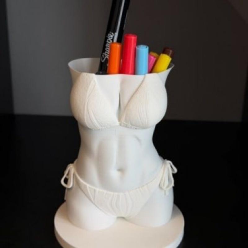 비키니 바디 펜 홀더 3D 프린팅 재미있는 질감 여성  - 3D Printing Pen For Adults 리뷰 및 가격