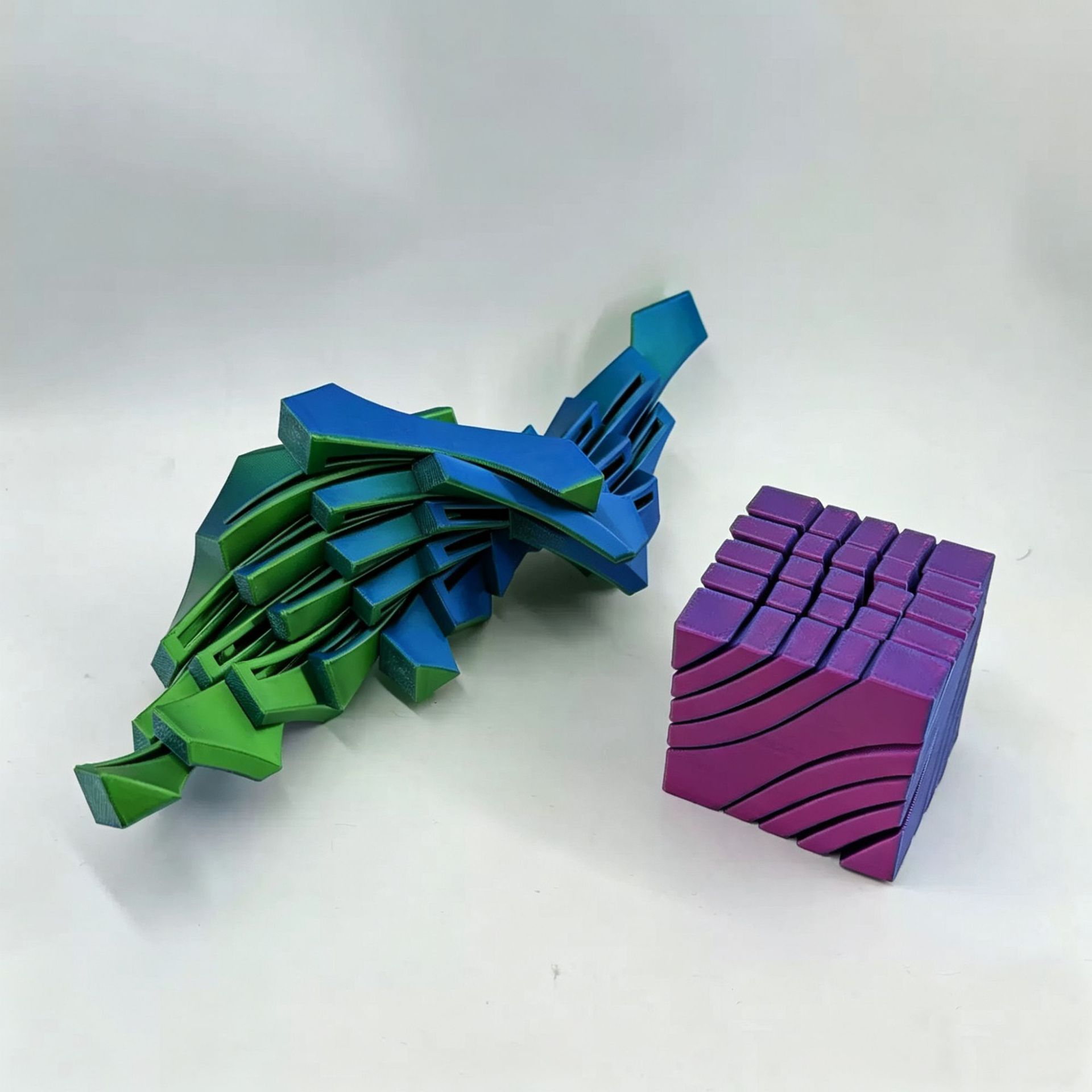 3D 프린팅 액체 흐름 루빅스 큐브 스트레스 해소 장난 - 3D Printing Gears 리뷰 및 가격