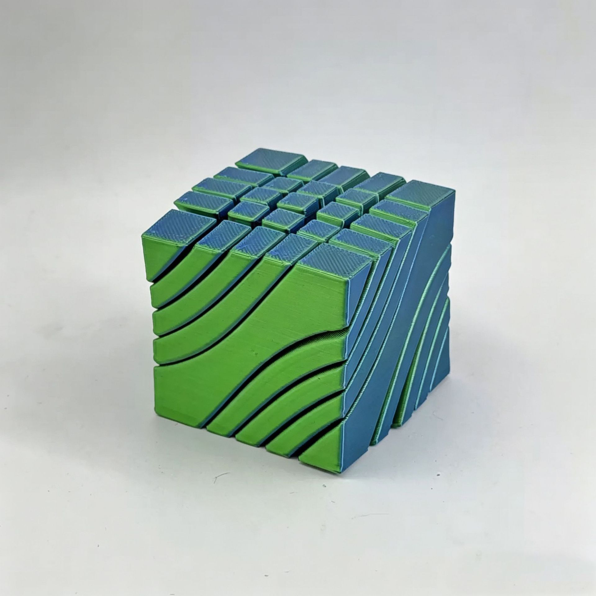3D 프린팅 액체 흐름 루빅스 큐브 스트레스 해소 장난 - 3D Printing Gears 리뷰 및 가격