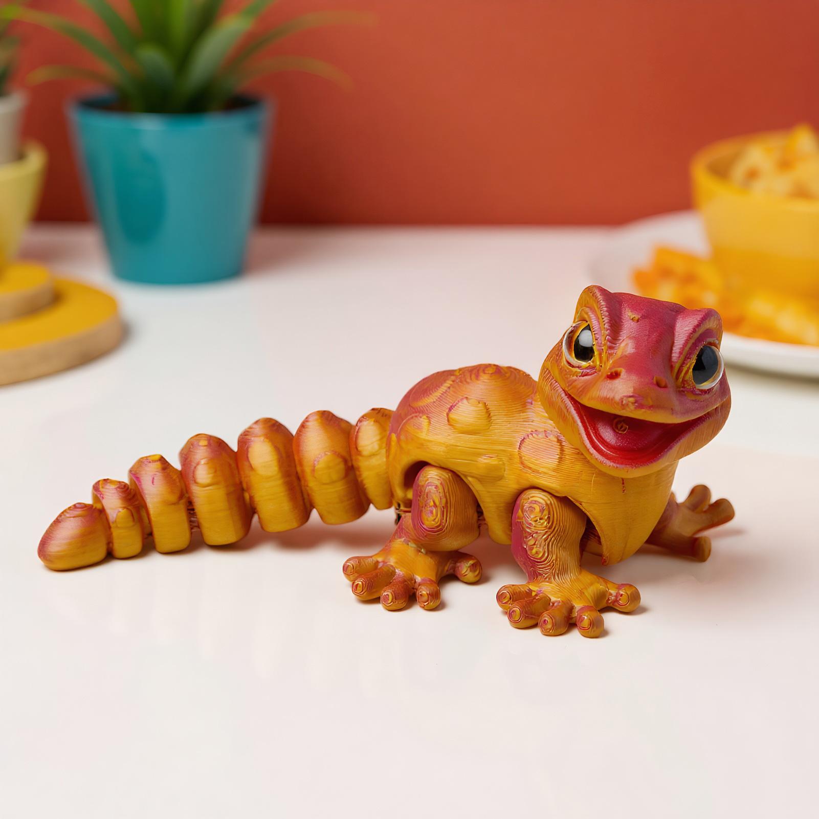 3D 프린팅 도마뱀 피규어 장난감, 아이들, 남자아이, - 3D Printing Lizard 리뷰 및 가격