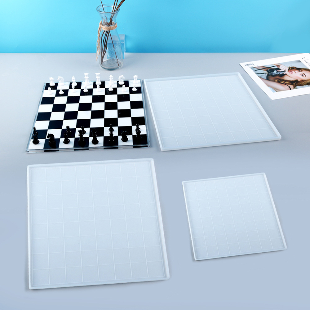 DIY 수제 공예 도구용 국제 체스 크리스탈 에폭시 수 - 3D Printing Chess 리뷰 및 가격