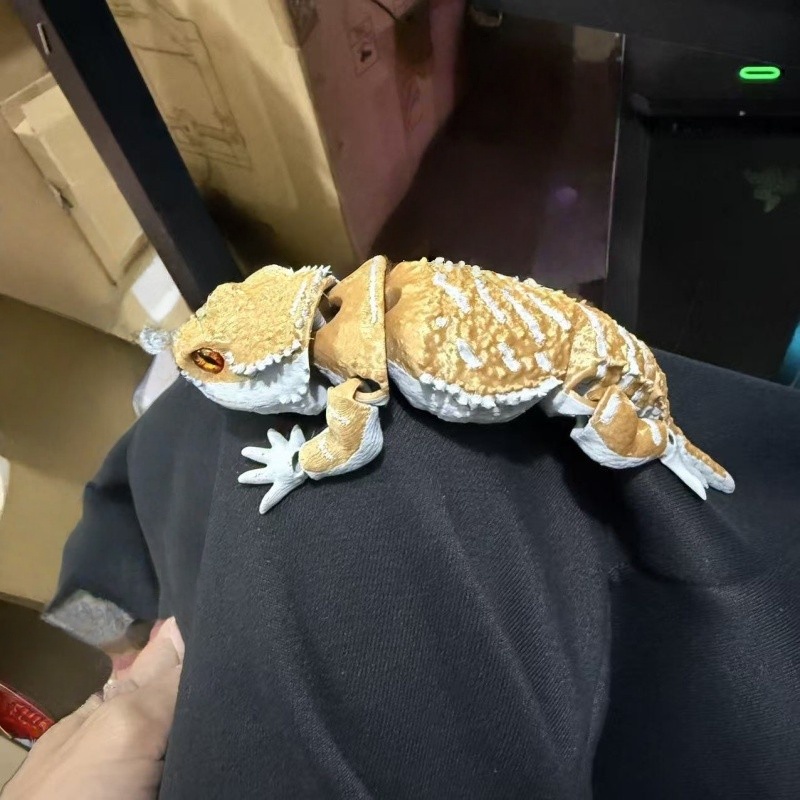 3D 인쇄 창조적 인 악어 도마뱀 파충류 모델 데스크탑 - 3D Printing Lizard 리뷰 및 가격