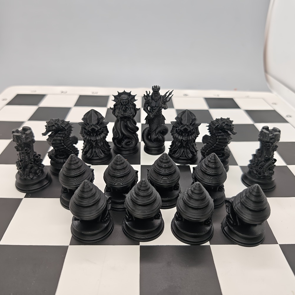 16피스 해양 신화 체스 피규어 3D 프린팅 심해 테마 - 3D Printing Chess 리뷰 및 가격