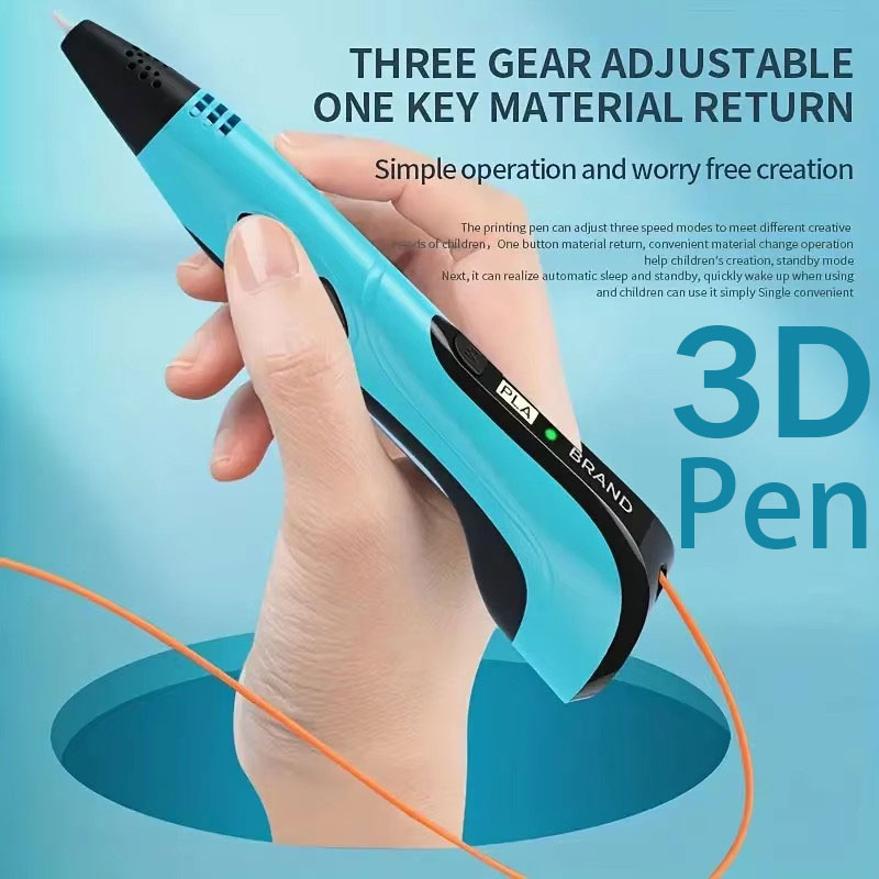 어린이용 오리지널 3D 펜, LCD 화면이 있는 3D  - Abs Filament Spool 리뷰 및 가격