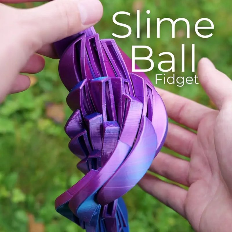 슬라임 볼 피젯 토이 3D 프린팅 트위스트스피어 피젯  - 3D Printing Gears 리뷰 및 가격