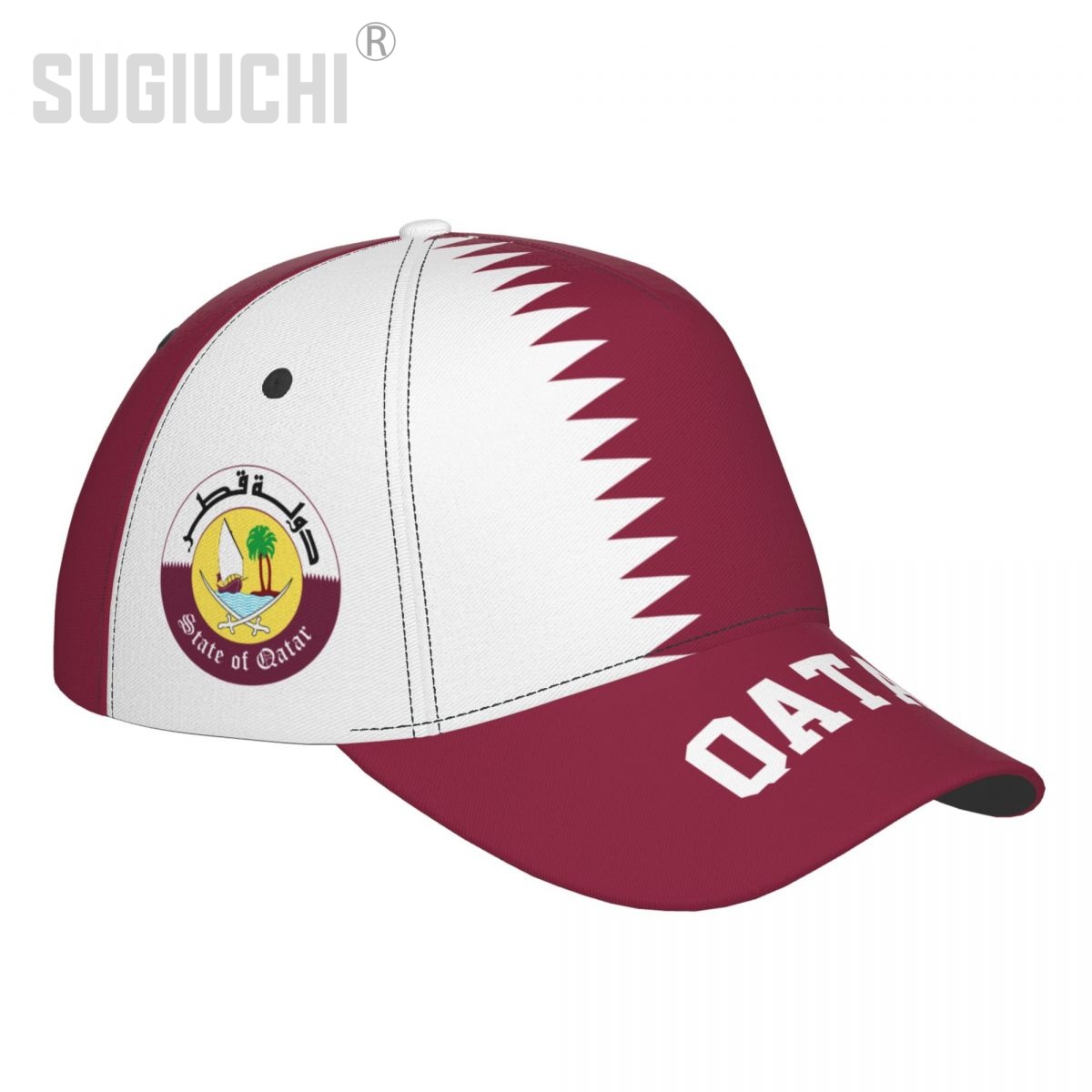 유니섹스 3D 카타르 국기 카타르 성인 야구 모자 야구 - 3D Printing Qatar 리뷰 및 가격