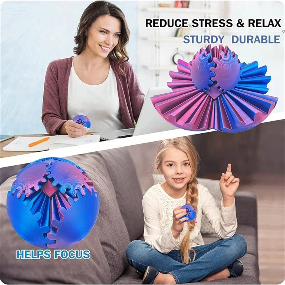기어 볼 3D 프린팅 피젯 토이 스핀 볼 또는 큐브 스 - 3D Printing Gears 리뷰 및 가격