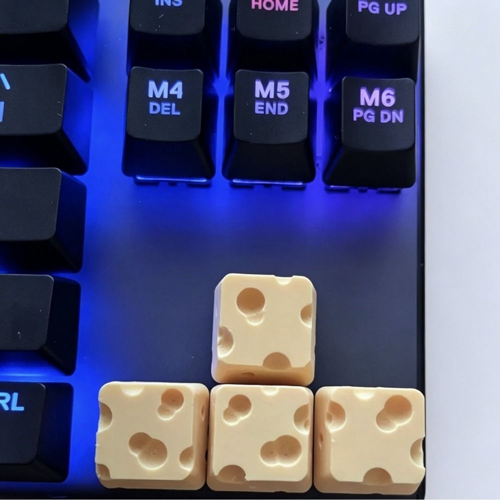 4개입 3D 프린팅 치즈 케이크 키캡 독창적인 디자인  - 3D Printing Chess 리뷰 및 가격