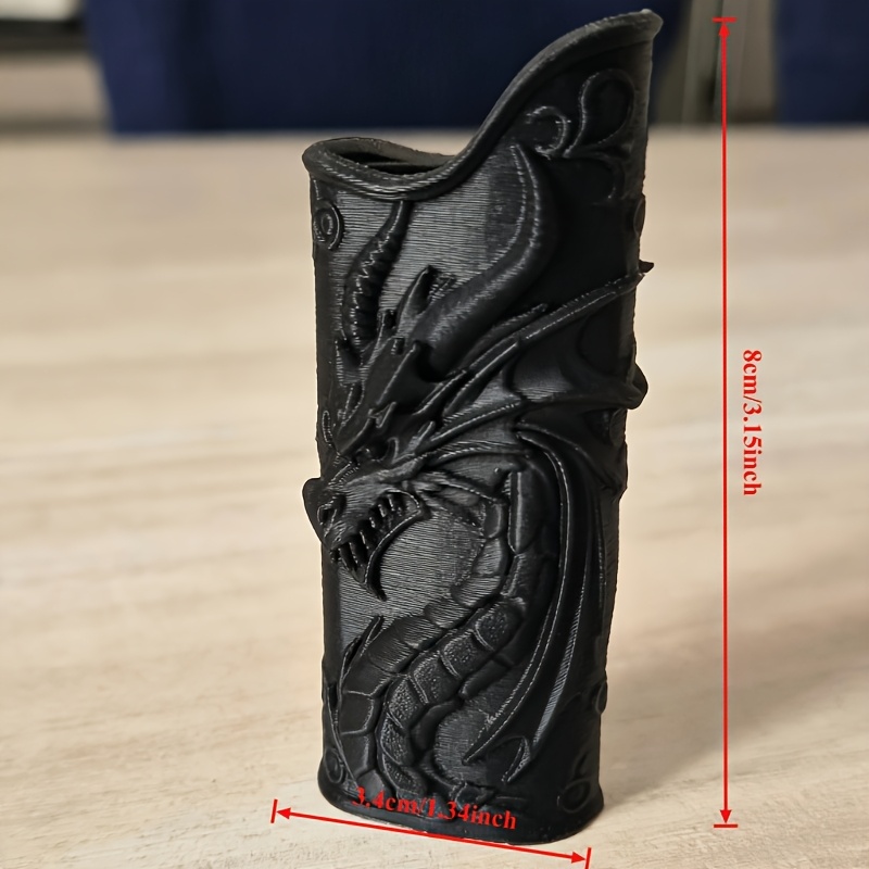 고딕 양각 드래곤 라이터 케이스 3D 프린팅 릴리프 드 - 3D Printing Dragon 리뷰 및 가격