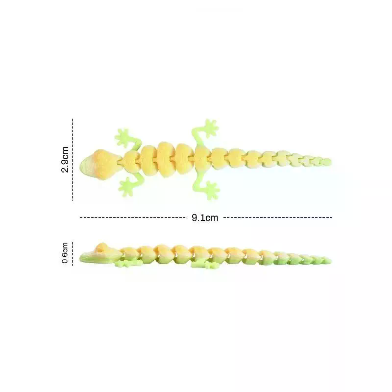 움직일 수 있는 관절형 도마뱀: 30개 3D 프린팅 다 - 3D Printing Lizard 리뷰 및 가격
