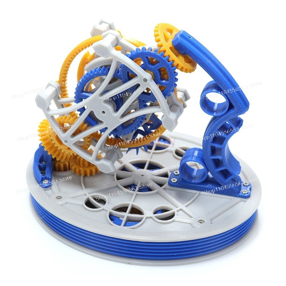 듀얼 축 투르비옹 모델 파워 3D 프린팅 진자 시계 기 - 3D Printing Gears 리뷰 및 가격