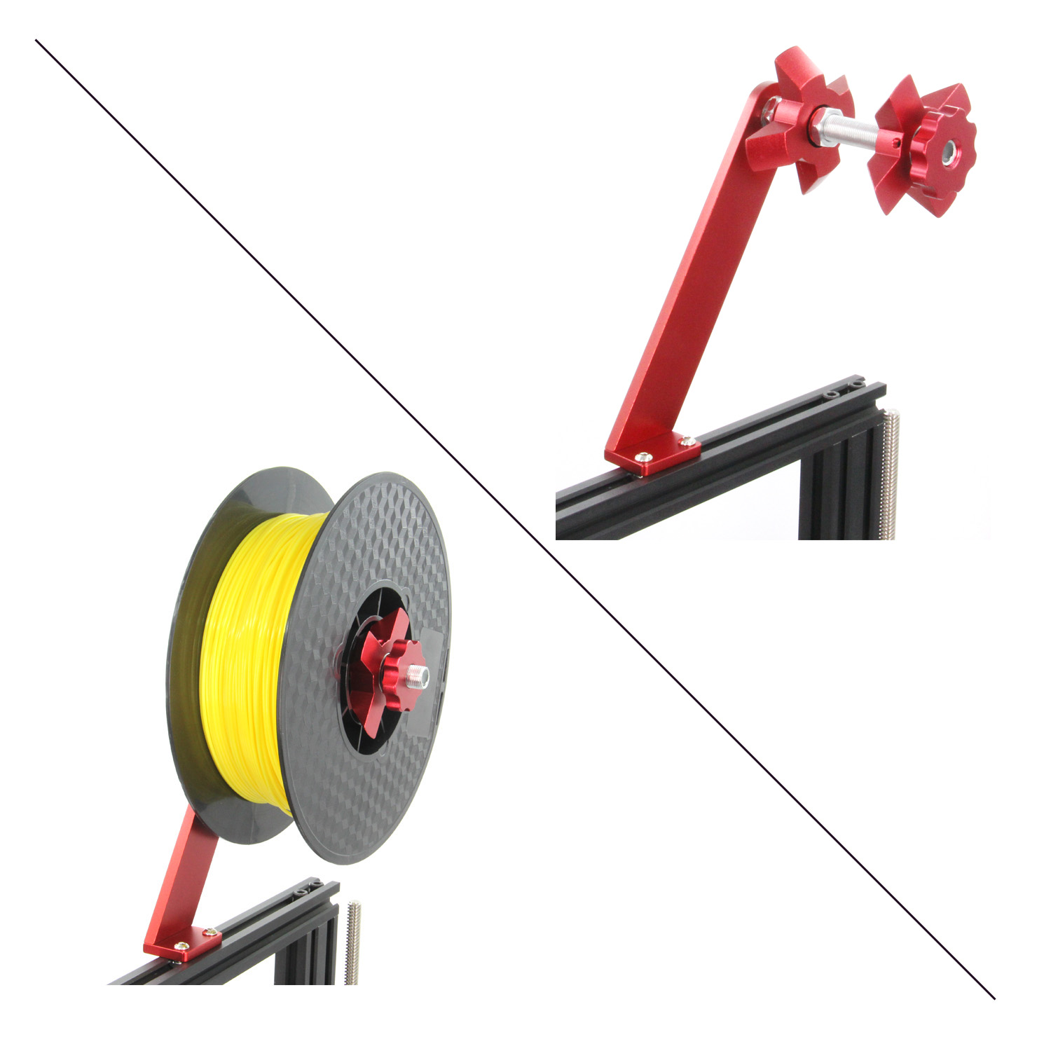 3D 프린터 필라멘트 홀더 회전 스풀 필라멘트 마운트  - Abs Filament Spool 리뷰 및 가격