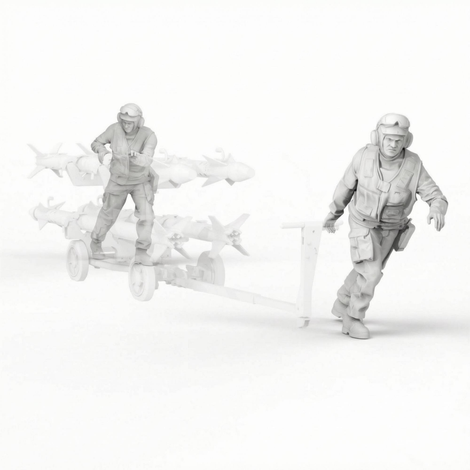 2피스 타겟팅-9 운반 돌리 조작사 1/48 스케일 미 - 3D Printing Operator 리뷰 및 가격