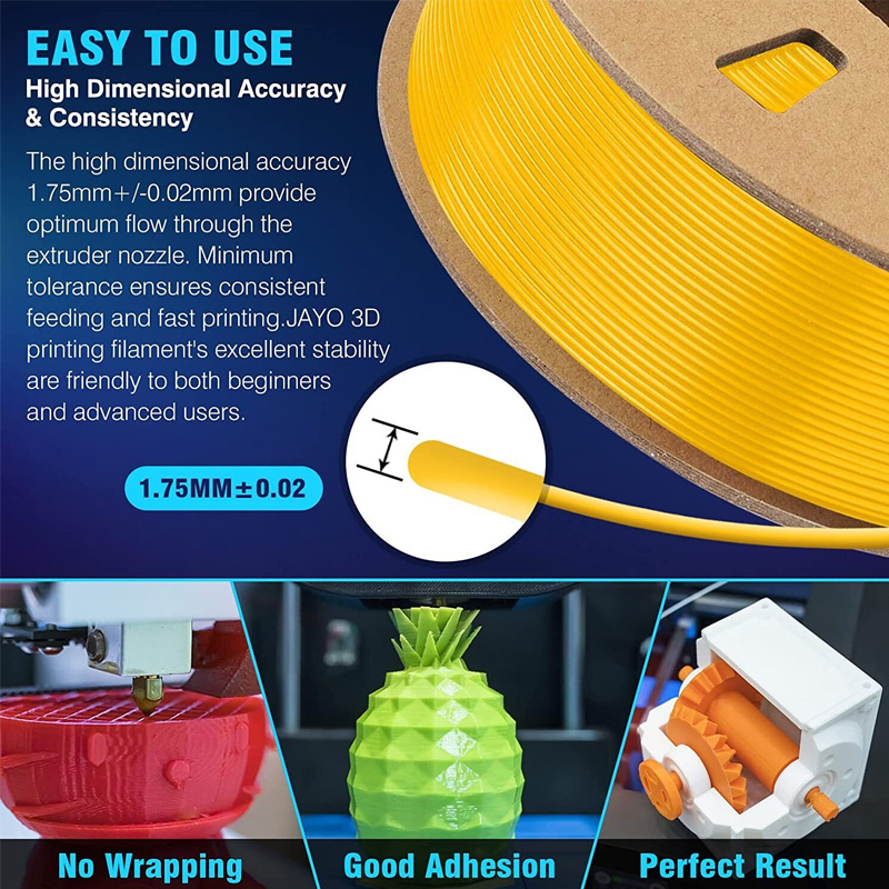 JAYO 3D 프린터 PLA/PETG/PLA+ /PLA - Pla Filament 1.75Mm 리뷰 및 가격