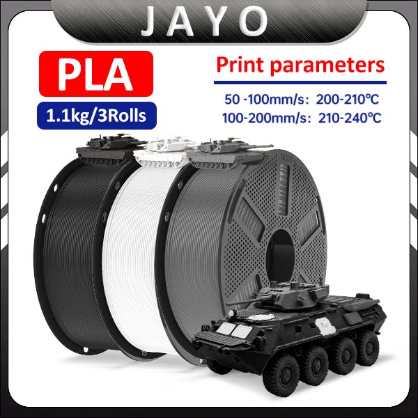 JAYO PLA 3D 프린터 필라멘트 1.75MM 5롤 - 3D Printing Fdm 리뷰 및 가격