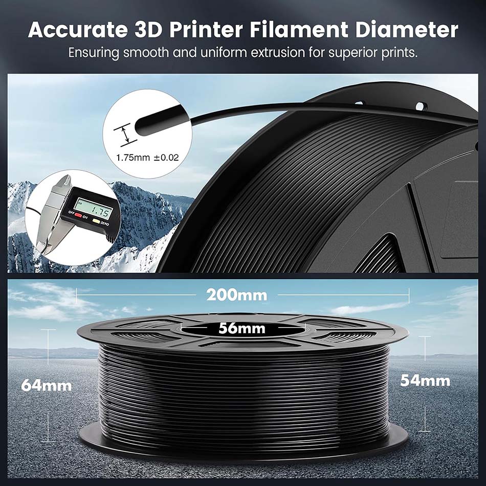 JAYO PLA 3D 프린터 필라멘트 1.75MM 5롤 - 3D Printing Fdm 리뷰 및 가격