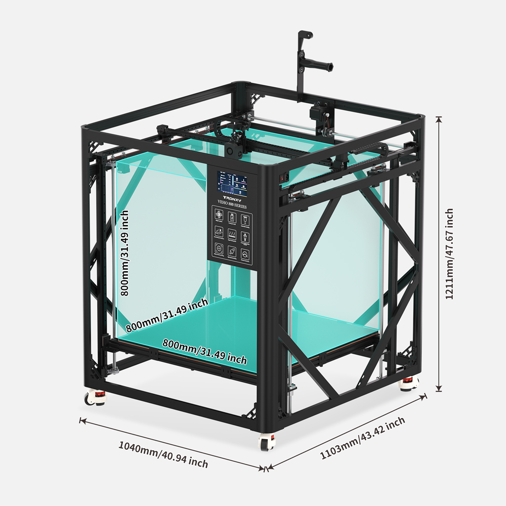 트론시 VEHO-800-12 또는 PRO 대형 프린팅  - 3D Printing X Y Z Axis 리뷰 및 가격