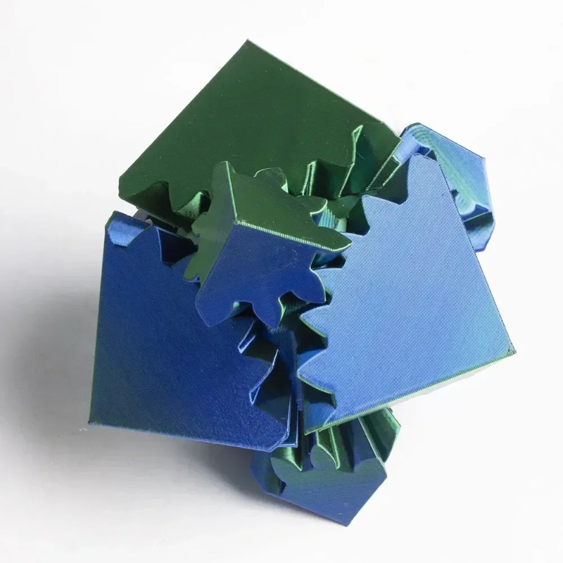 데스크탑 장식 3D 인쇄 큐브 장난감 기어 볼 스트레스 - 3D Printing Gears 리뷰 및 가격