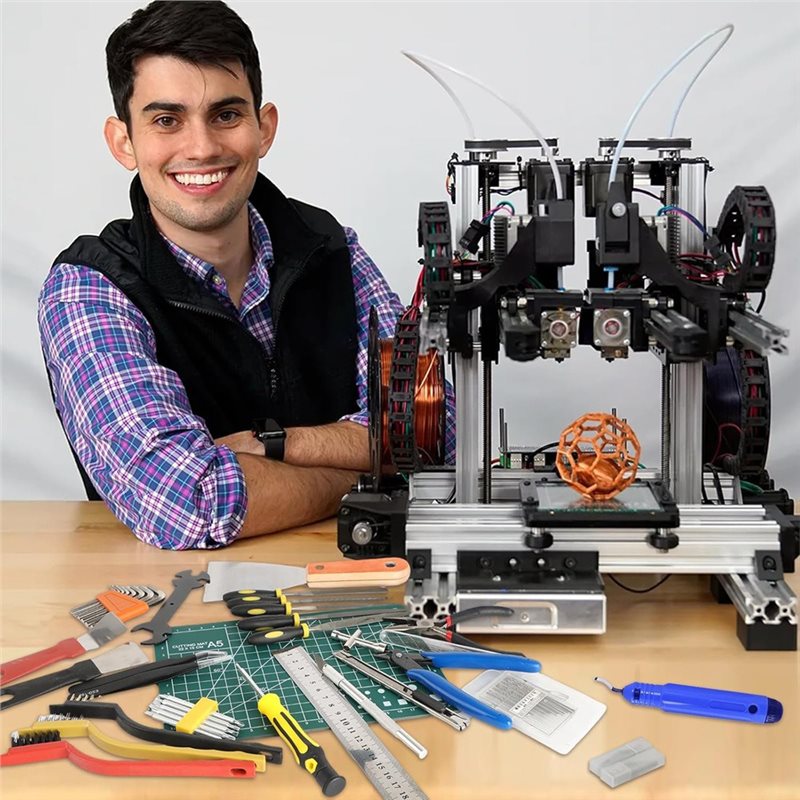 좋은 품질의 펜치, 줄자, 핀셋, 조각칼, 청소용 바늘 - 3D Printing File Free 리뷰 및 가격