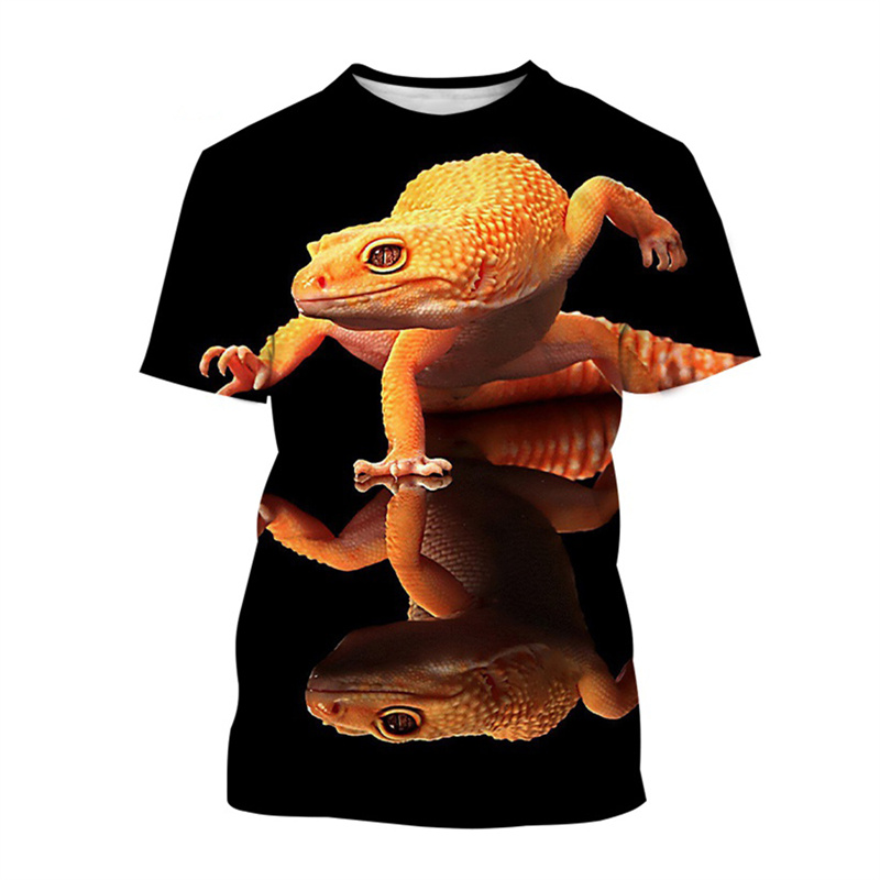 남성 여성을 위한 3D 프린트 멋진 도마뱀 티셔츠, 패 - 3D Printing Lizard 리뷰 및 가격