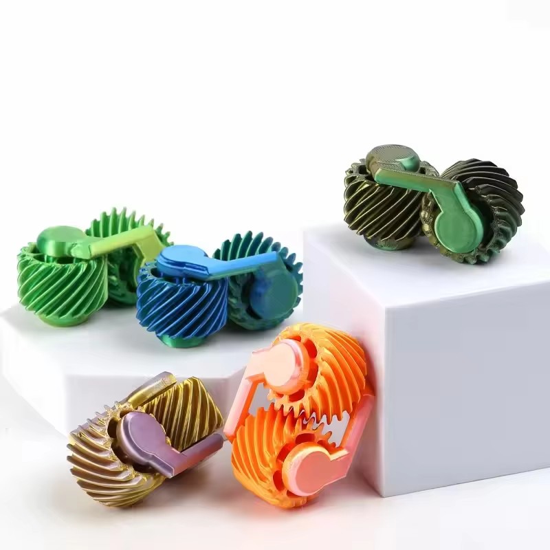 1PCS 3D 인쇄된 피젯 스피너 손가락 기어 미니 자 - 3D Printing Gears 리뷰 및 가격